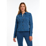 FDJ Flare Crop Denim Jacket