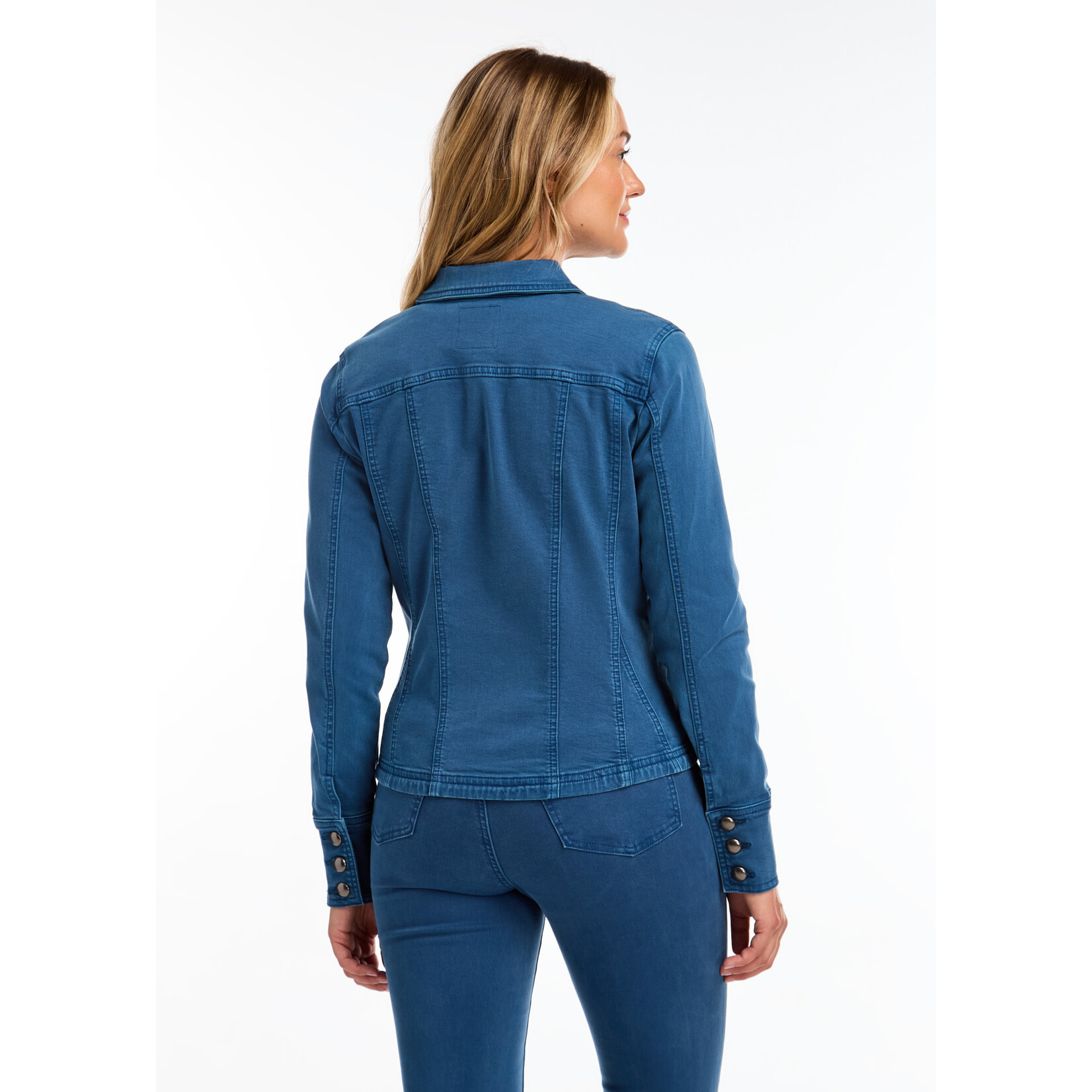 FDJ Flare Crop Denim Jacket