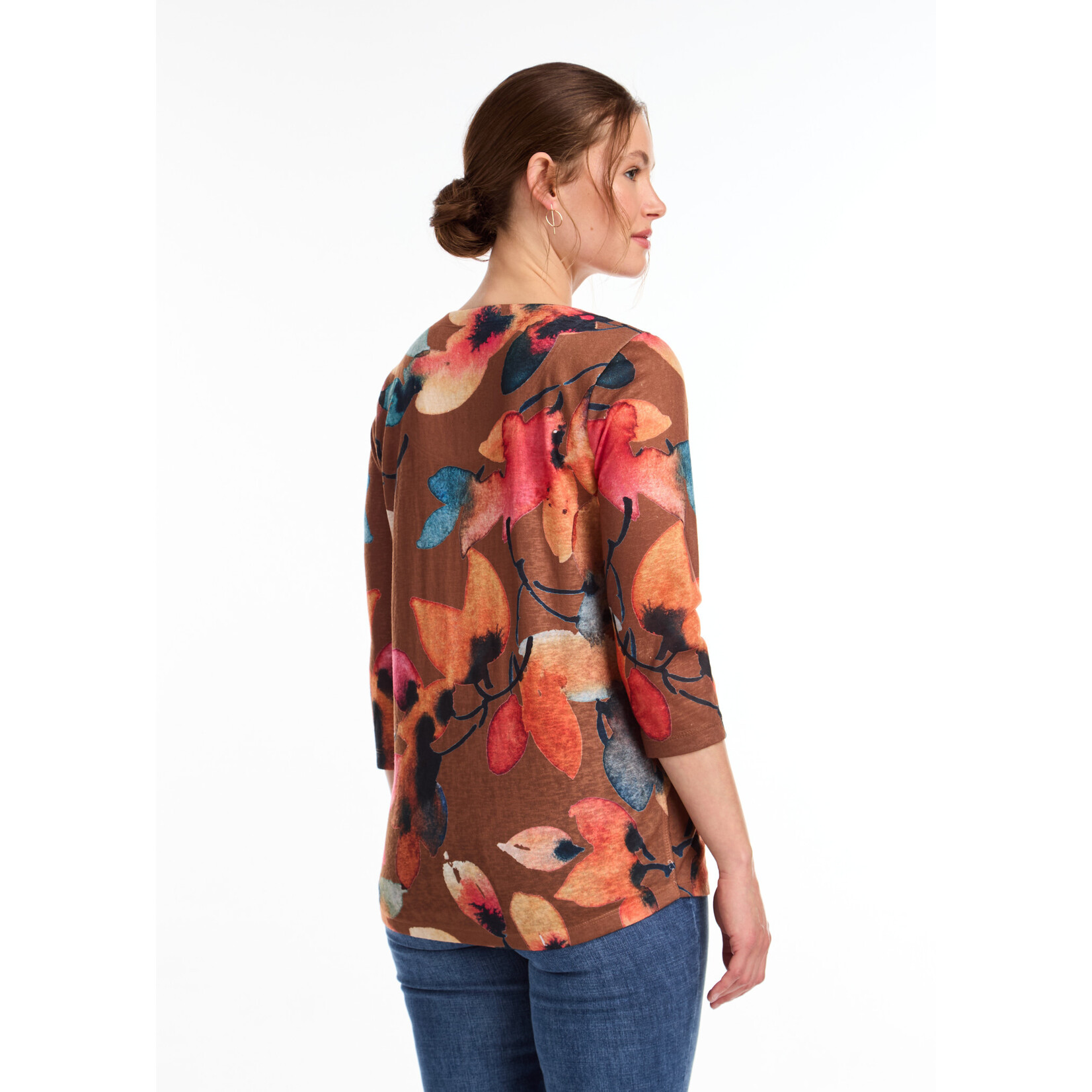 FDJ Notch Neck Top