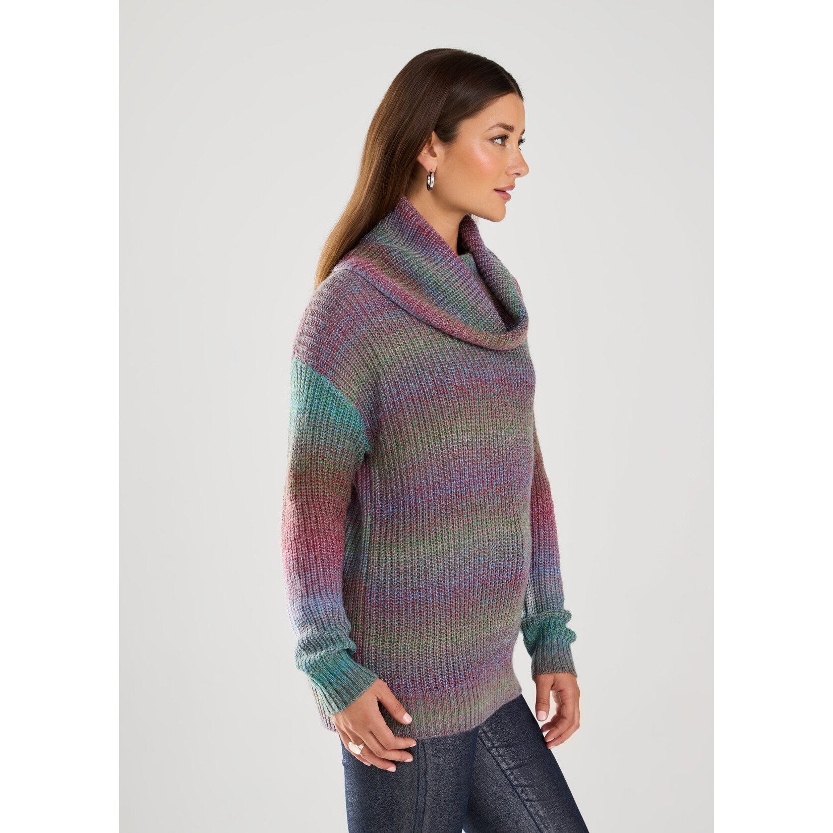 FDJ Cowl Neck Sweater