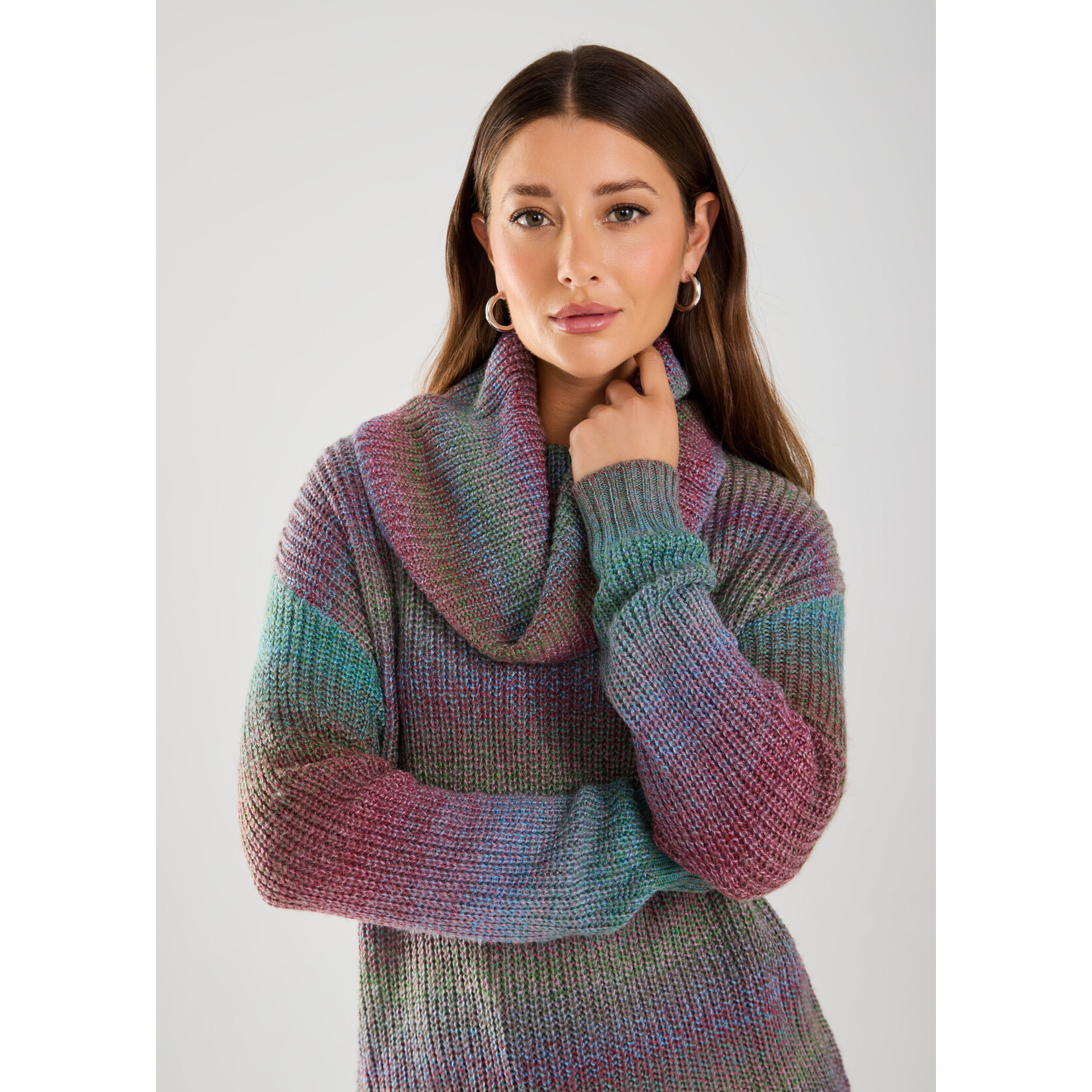 FDJ Cowl Neck Sweater