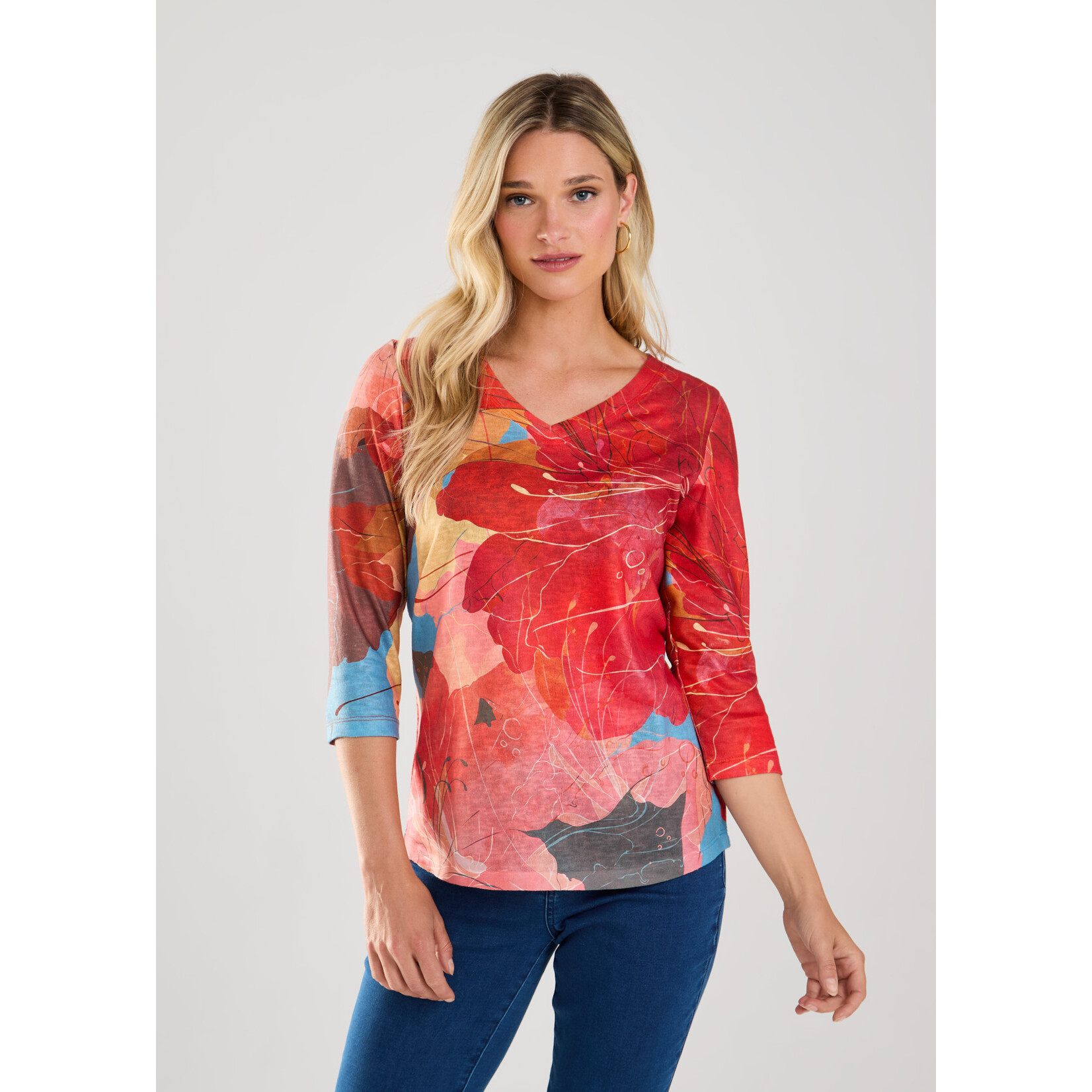 FDJ V-Neck Top