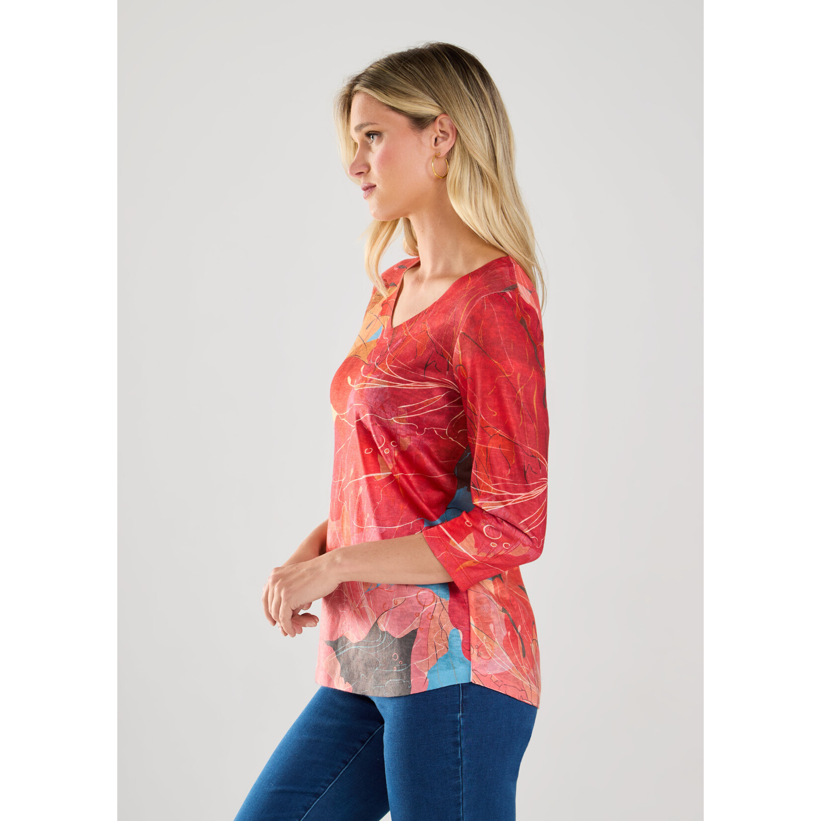 FDJ V-Neck Top