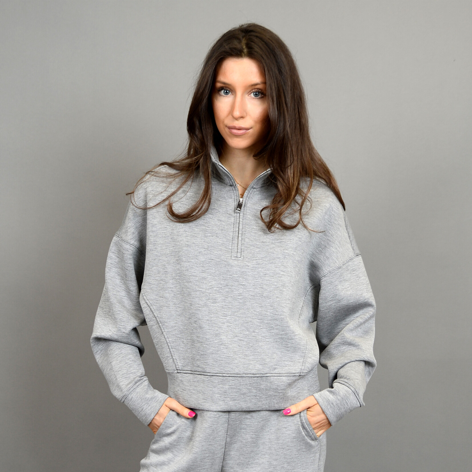 Rd Style Mailyn Melange Half Zip