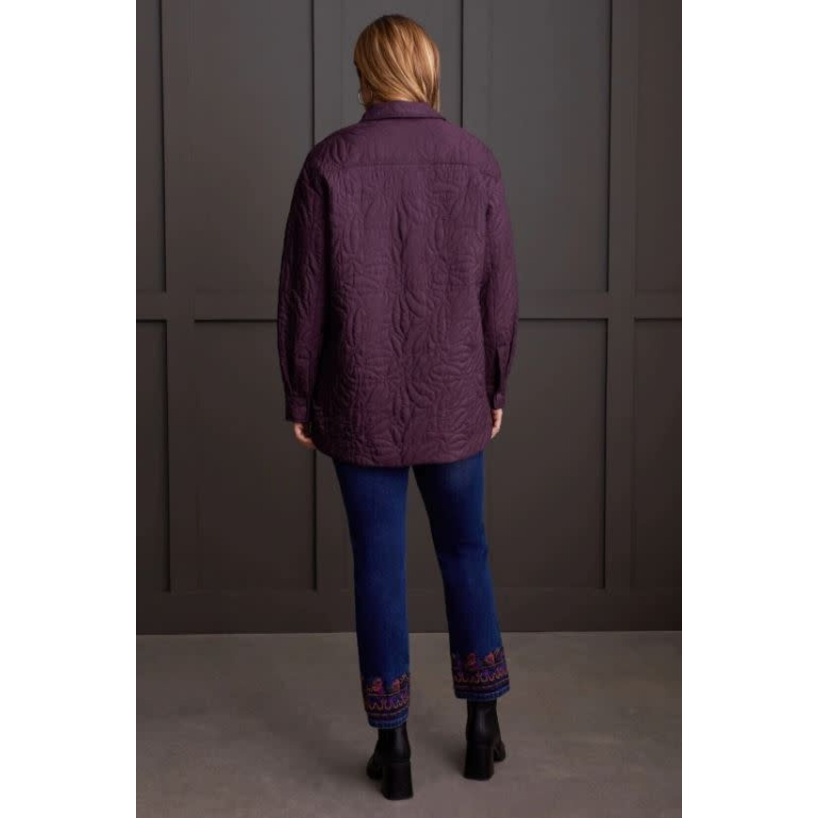 Tribal Quilted Shacket