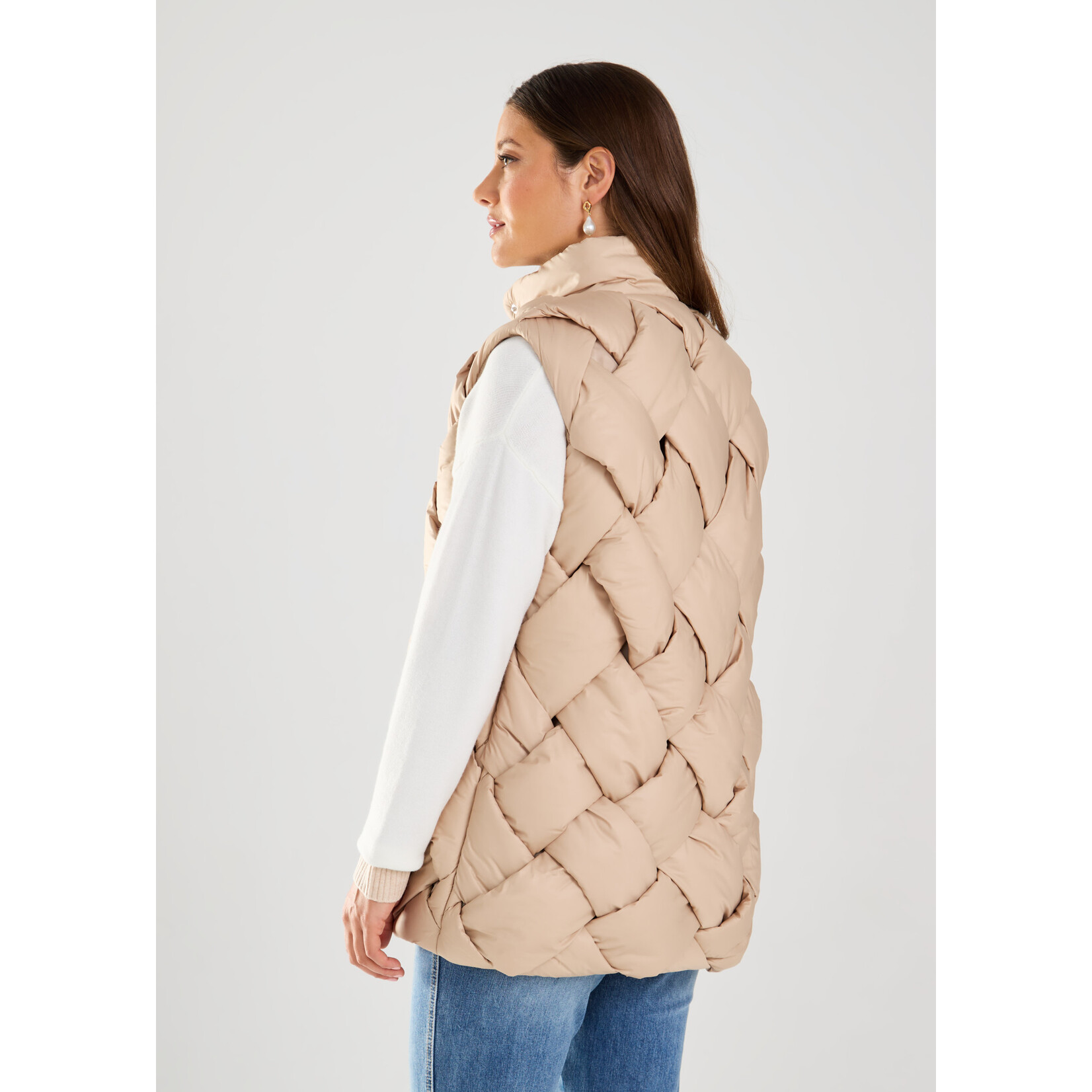FDJ Basket Weave Vest