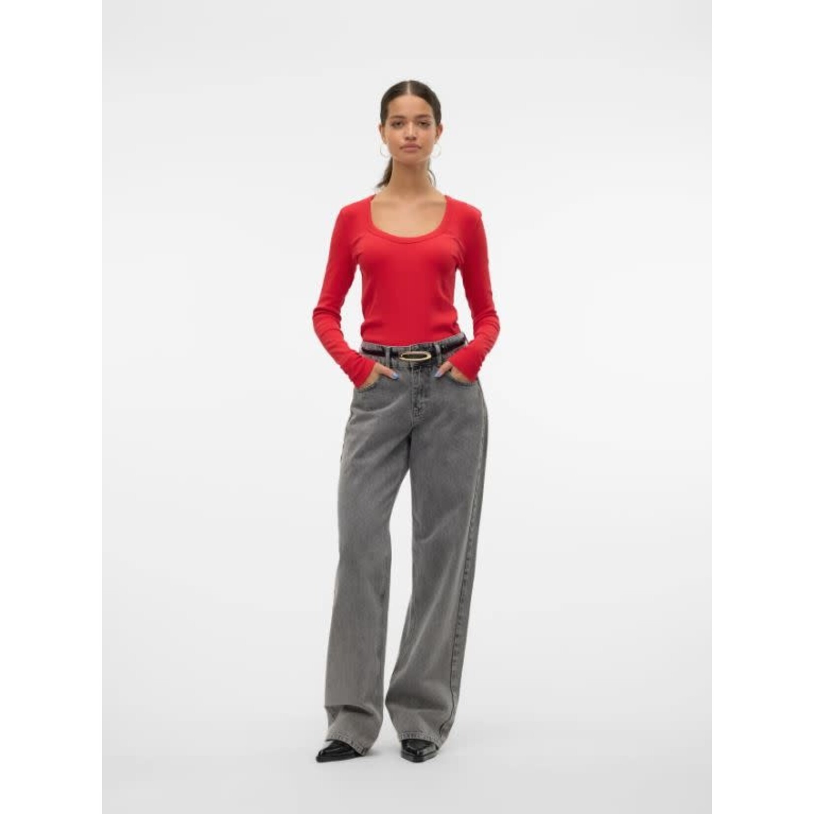 Vero Moda Lia Long Sleeve Top