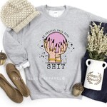 Royal Blush My Crystal Ball Sweatshirt Sport Grey
