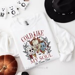 Royal Blush Cold Like My Soul Sweatshirt White