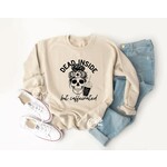 Blonde Ambition Dead Inside Classic Crew Sand