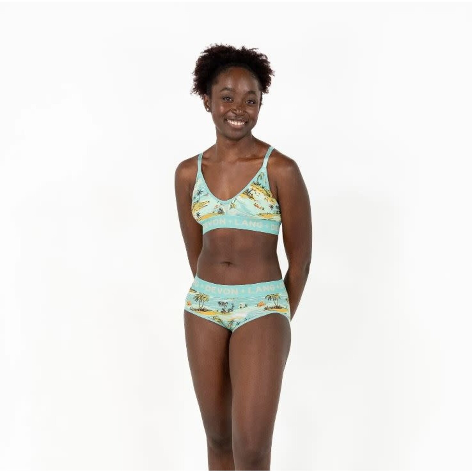 Devon & Lang Bria 2.0 Bikini Brief Island