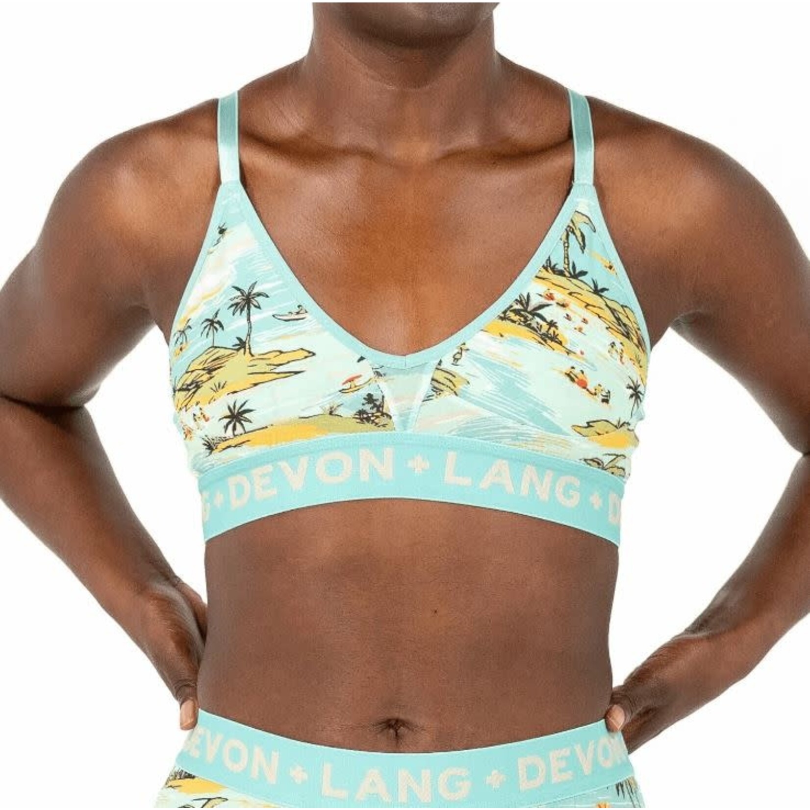 Devon & Lang Bria Bralette Island