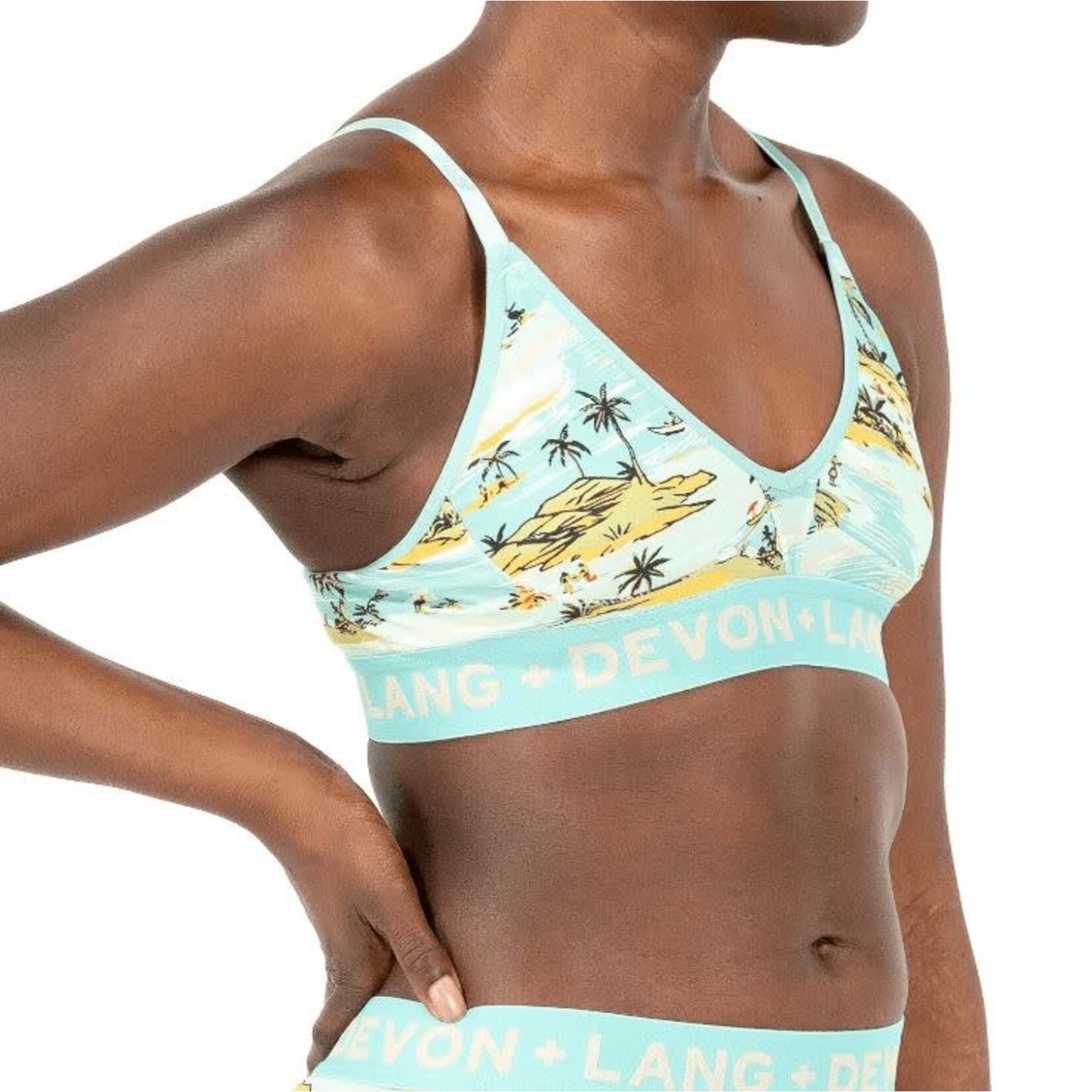 Devon & Lang Bria Bralette Island