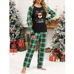 GGS Christmas Crew PJ Set Green