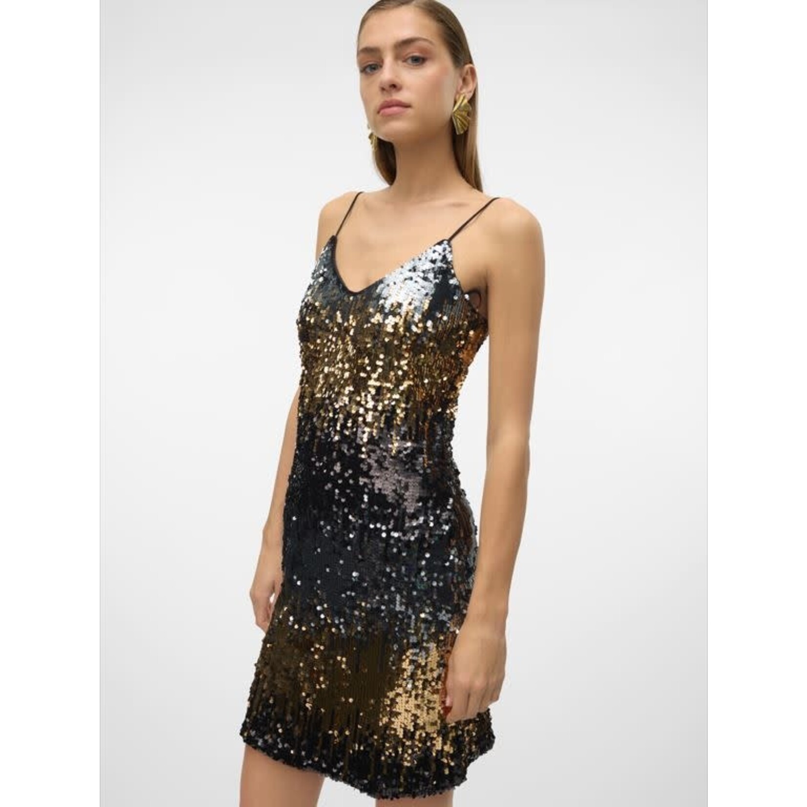 Vero Moda Ria Sequined Singlet Dress
