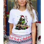 Royal Blush Sorta Merry Sorta Grinchy T-Shirt White