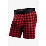 BN3TH Classic Boxer Brief Buffalo Check Red