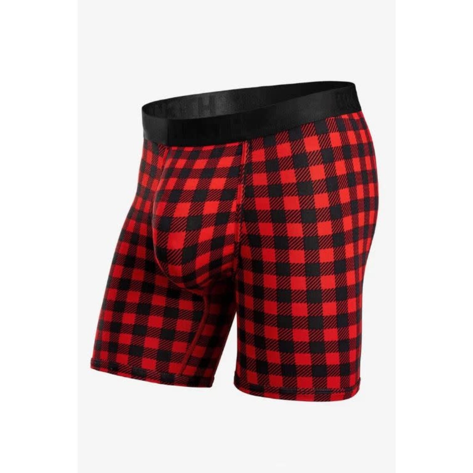 BN3TH Classic Boxer Brief Buffalo Check Red