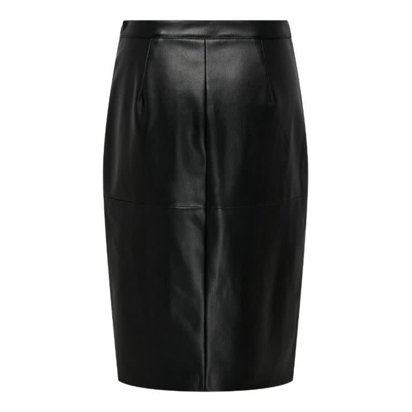 Only Oline Faux Leather Skirt
