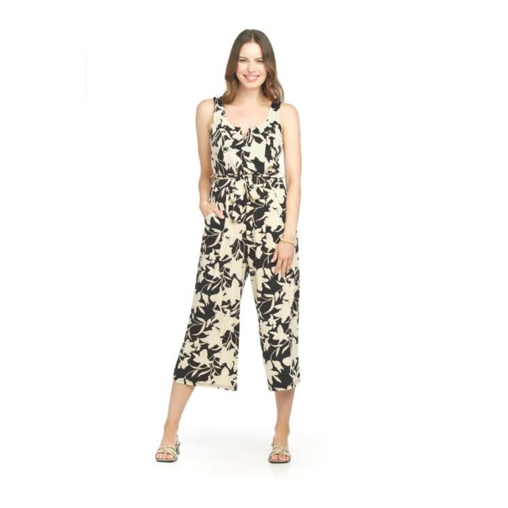 Papillon Floral Stretch Jumpsuit