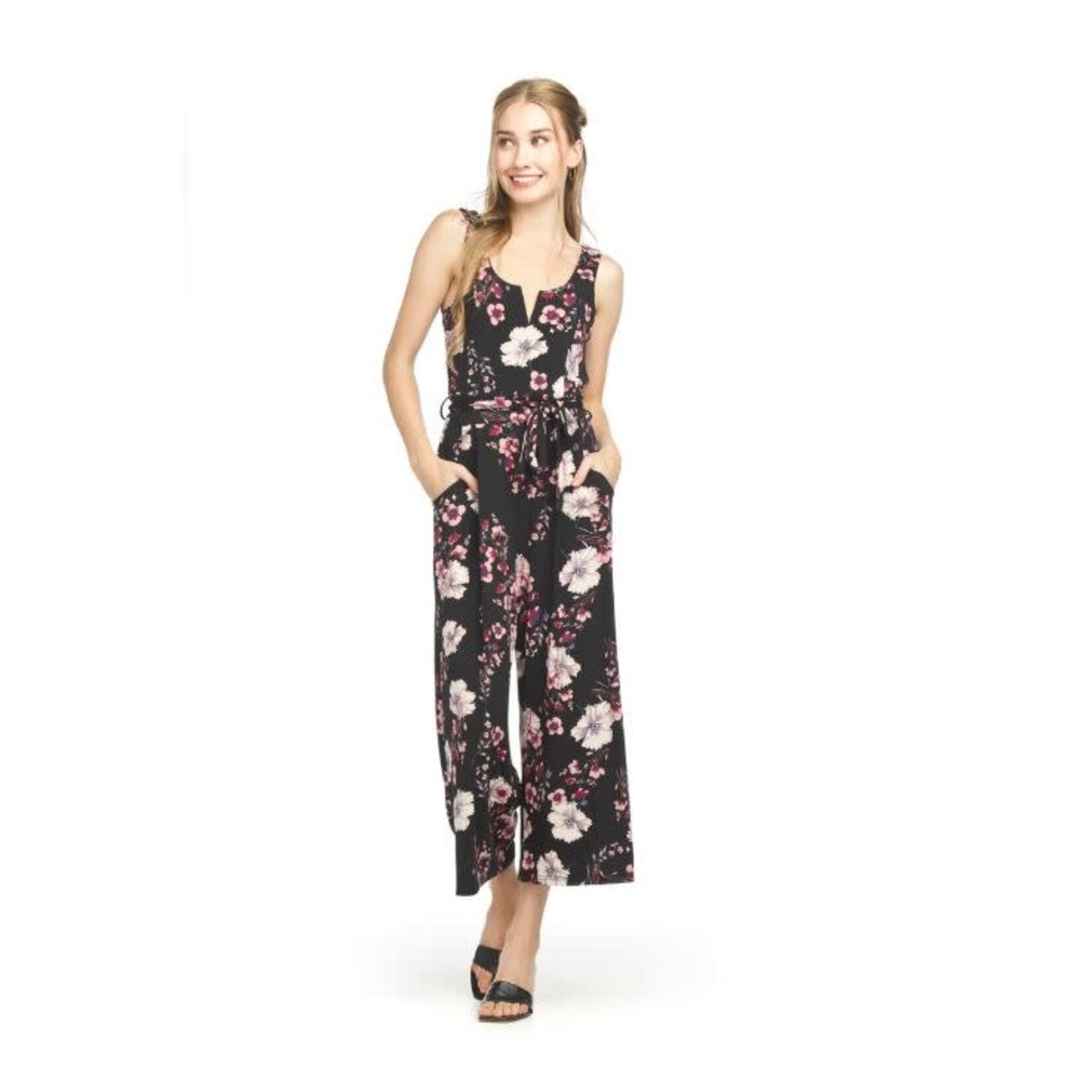 Papillon Floral Stretch Jumpsuit
