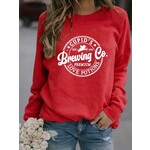GGS Cupid's Brewing Co Long Sleeve Top Red