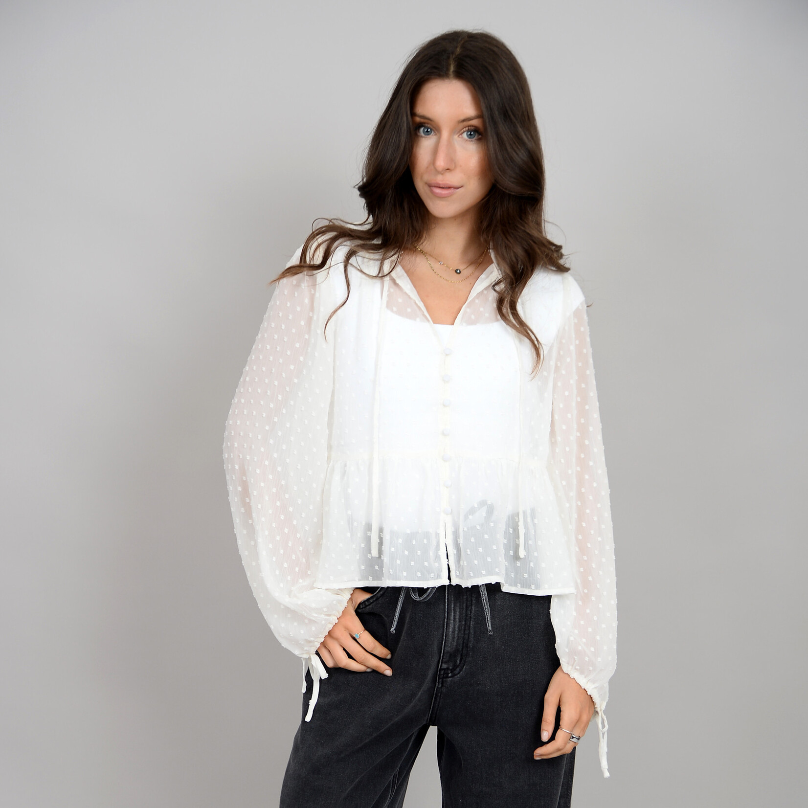 Rd Style Tricia Puff Sleeve Top
