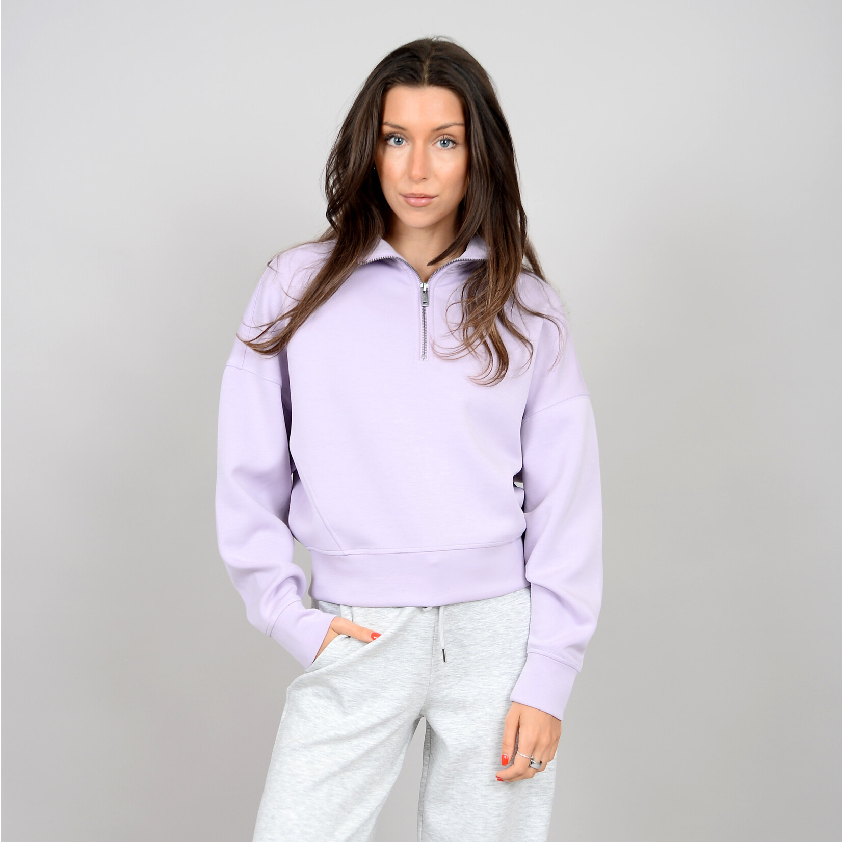 Rd Style Mailyn Soft Knit Halfzip Mock Neck