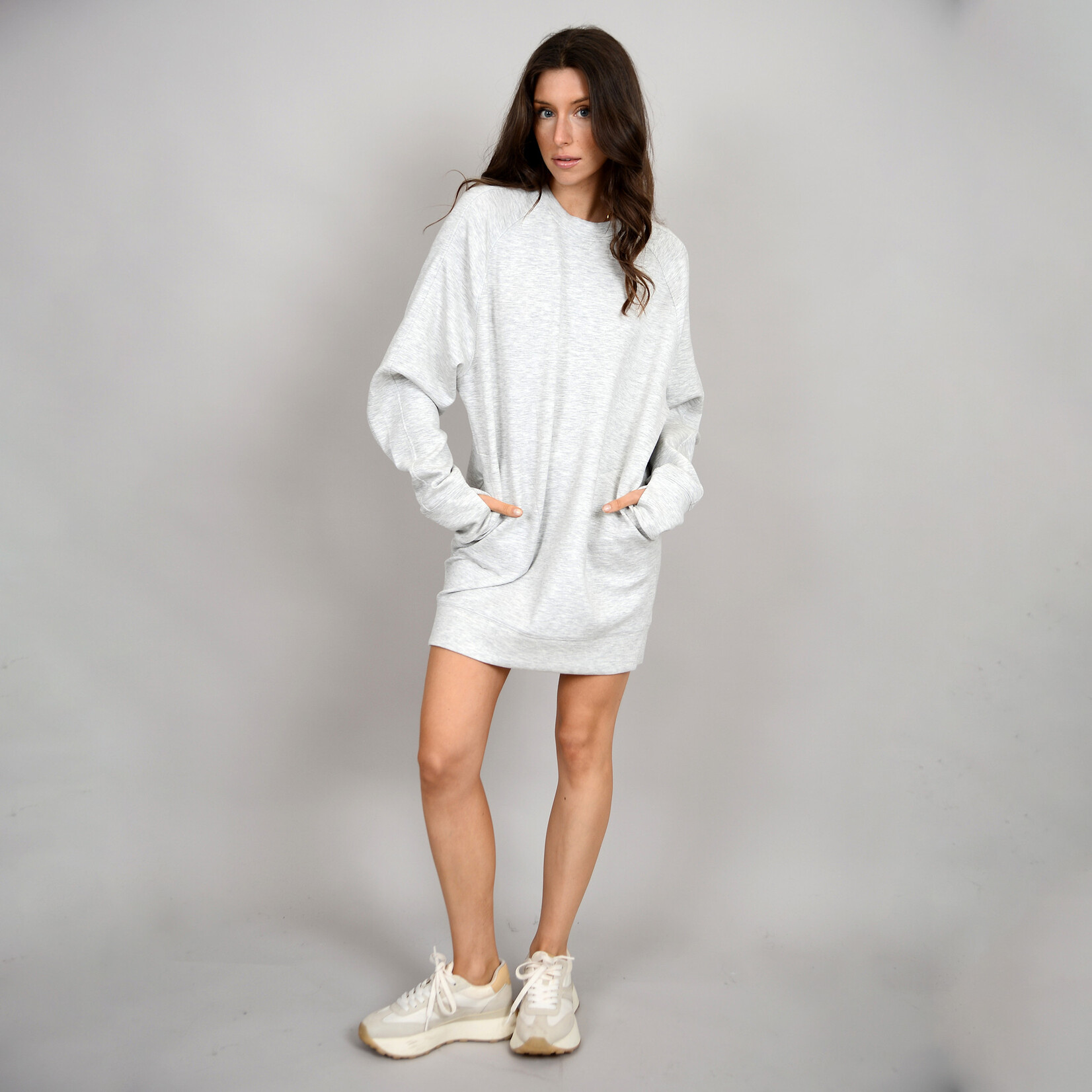 Rd Style Alphie Soft Knit Crewneck Sweater Dress