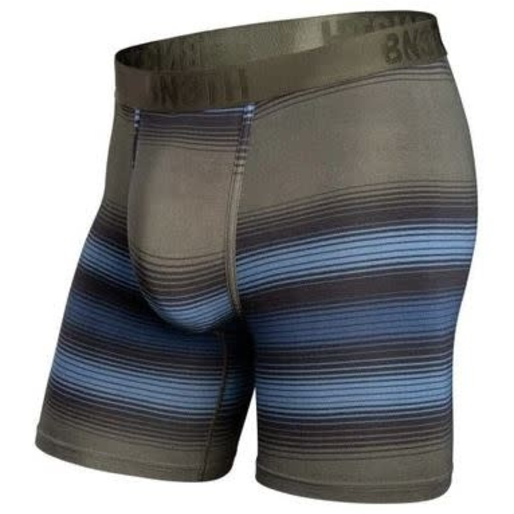 BN3TH Classic Boxer Brief Rhythm Stripe Moss