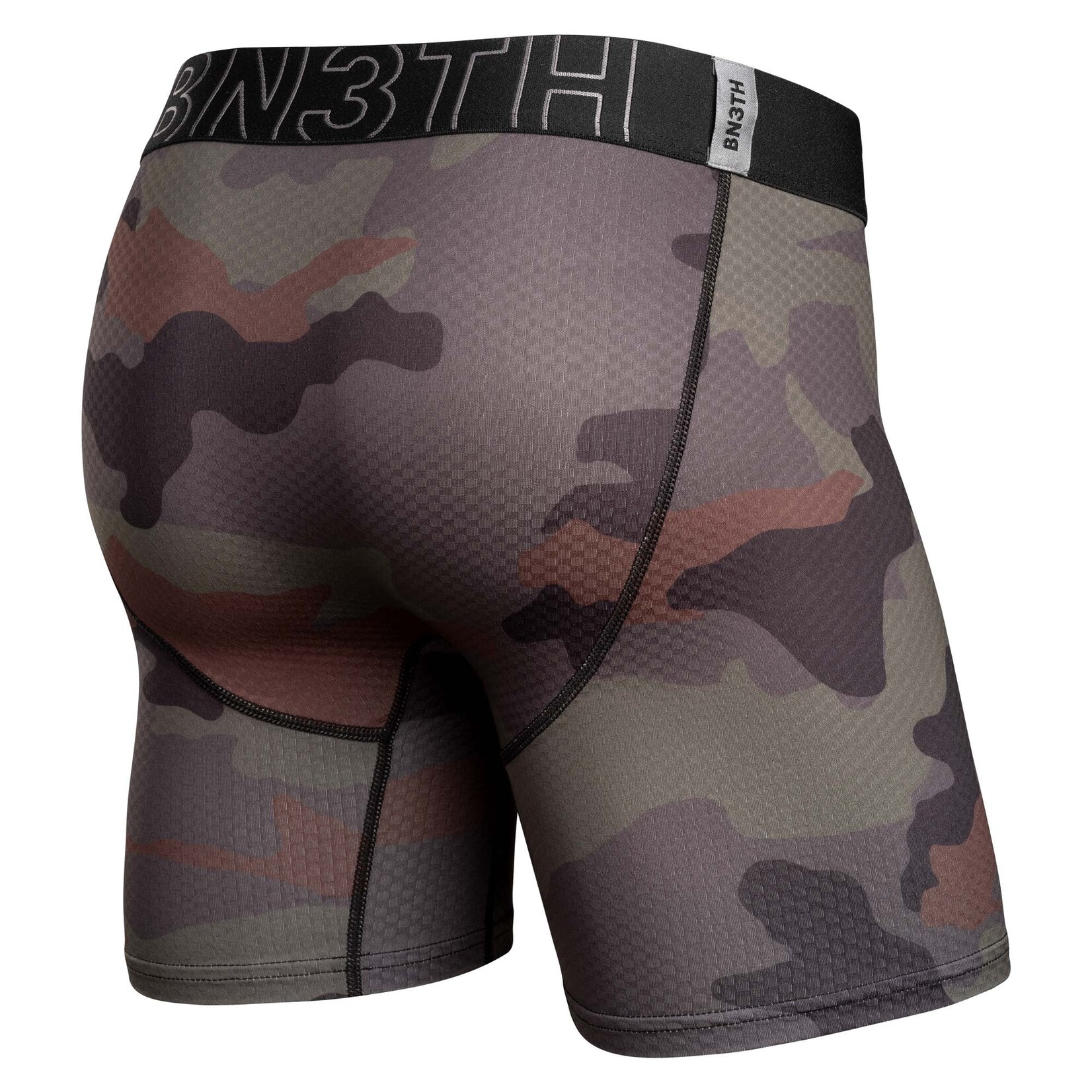 BN3TH Pro Agua Boxer Brief Basecamp Camo Woodland