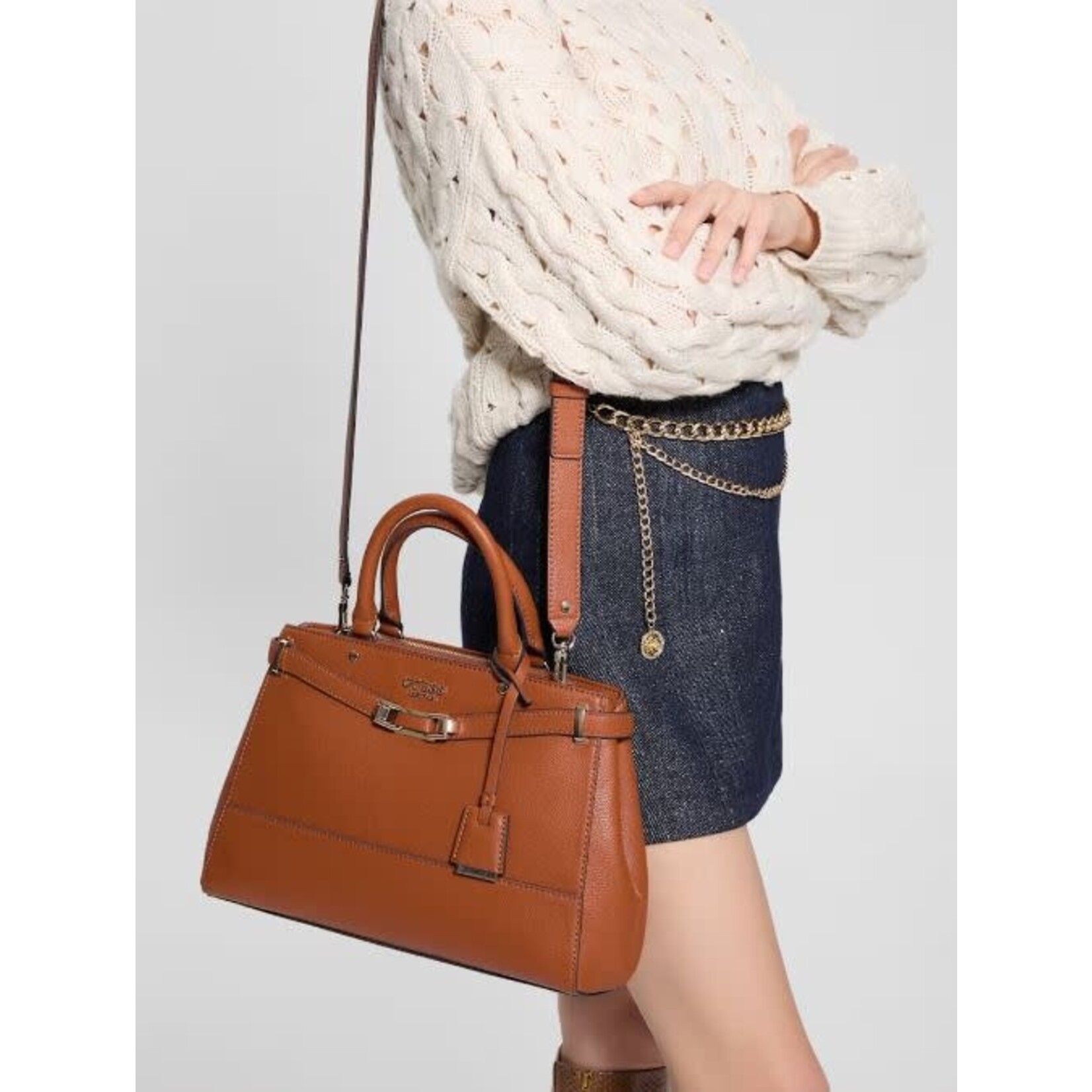 Guess Silvye Luxury Satchel