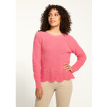 FDJ Scalloped Hem Sweater