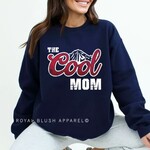 Royal Blush The Cool Mom Sweatshirt Navy