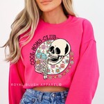 RBA Cool Moms Club Sweatshirt Hot Pink