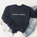 Royal Blush Mood: Coffee Sweatshirt Navy