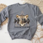 Royal Blush Def Tired Sweatshirt Grey