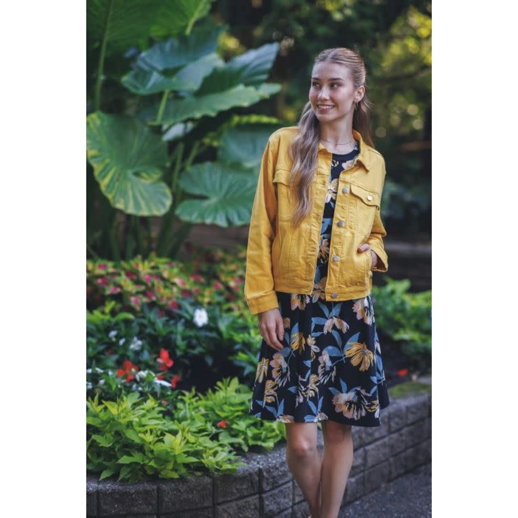 Papillon Denim Stretch Jacket