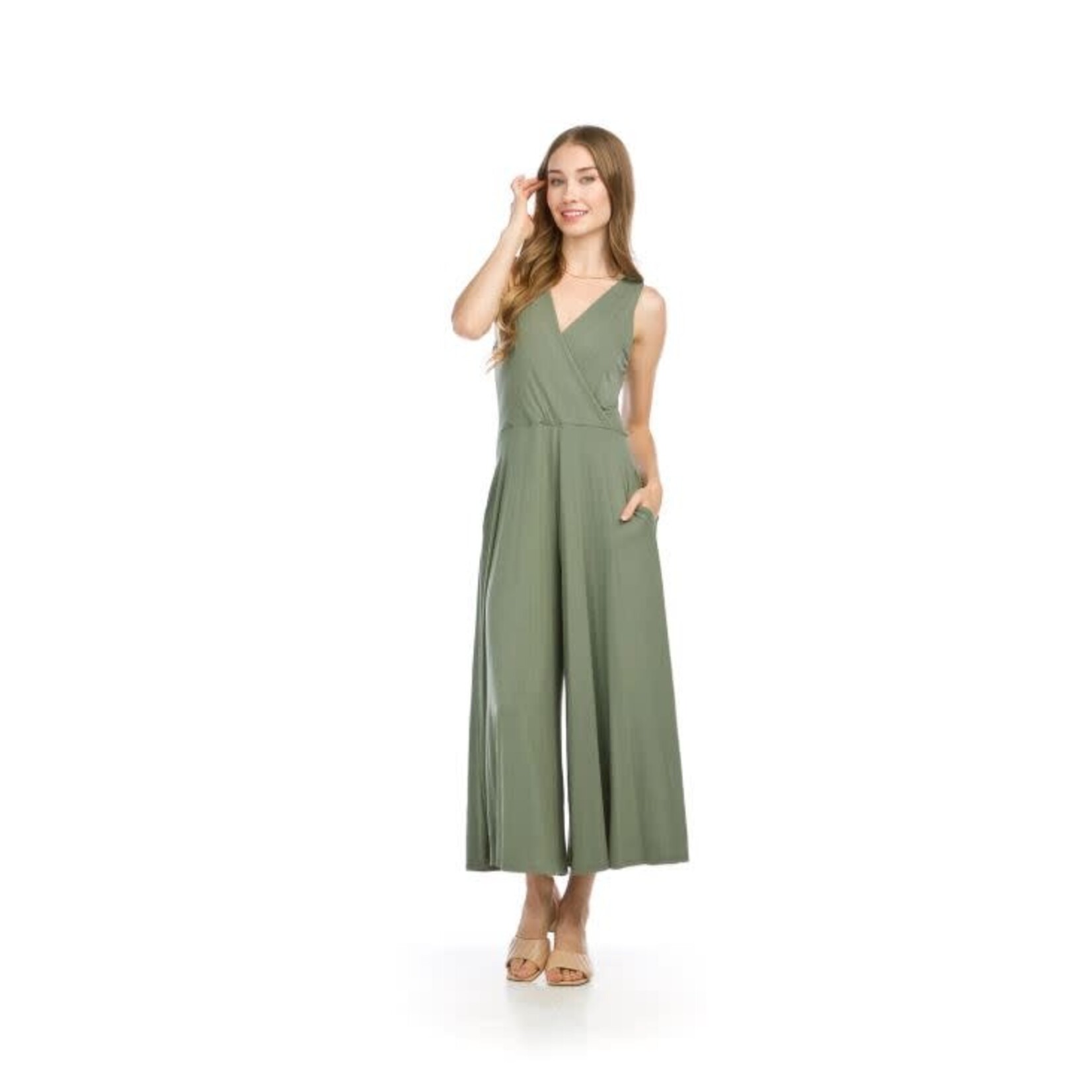 Papillon Stretch Crossover Jumpsuit