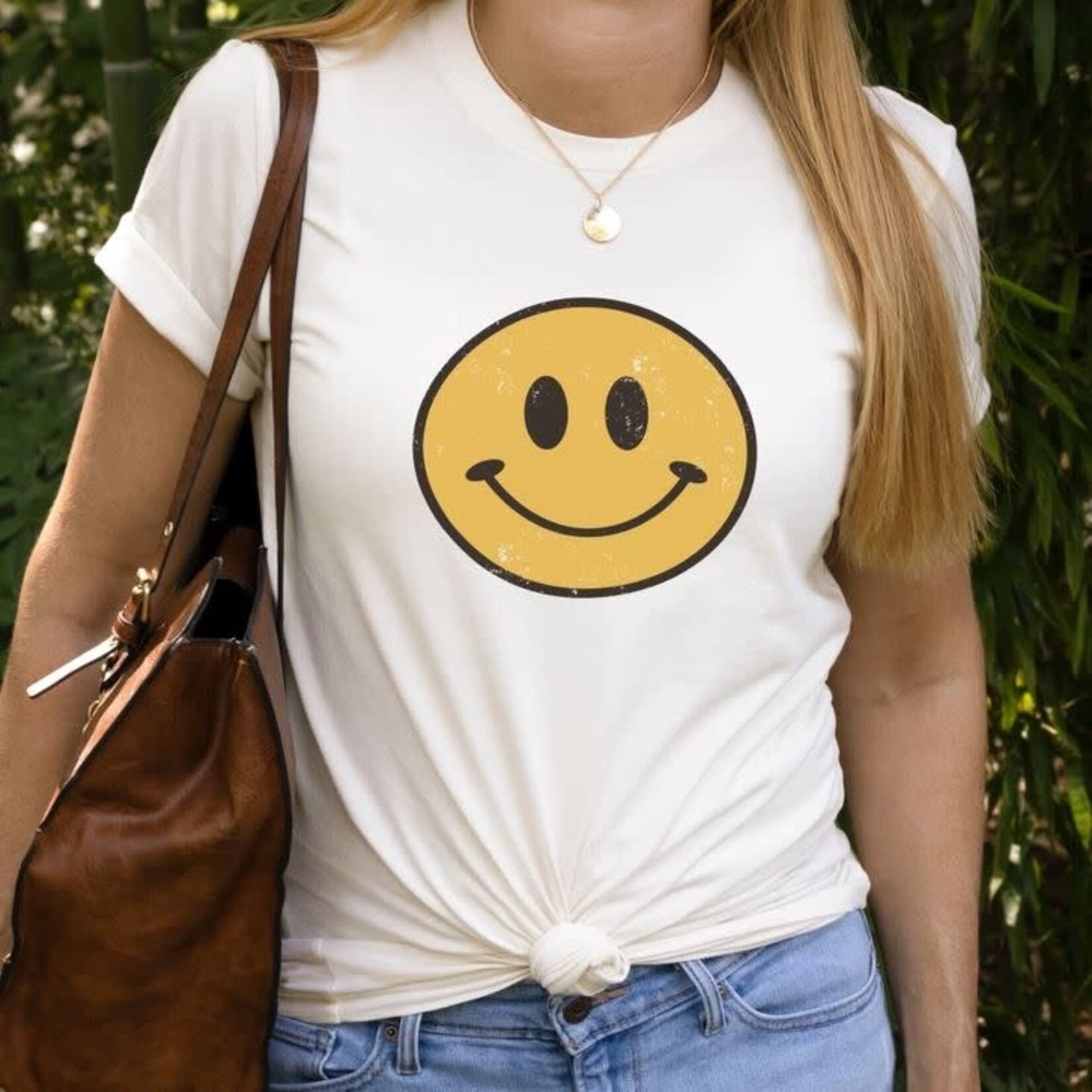 GGS Retro Smiley T-Shirt White