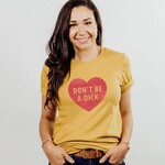 GGS Don't Be A Dick Tee  Heather Mustard