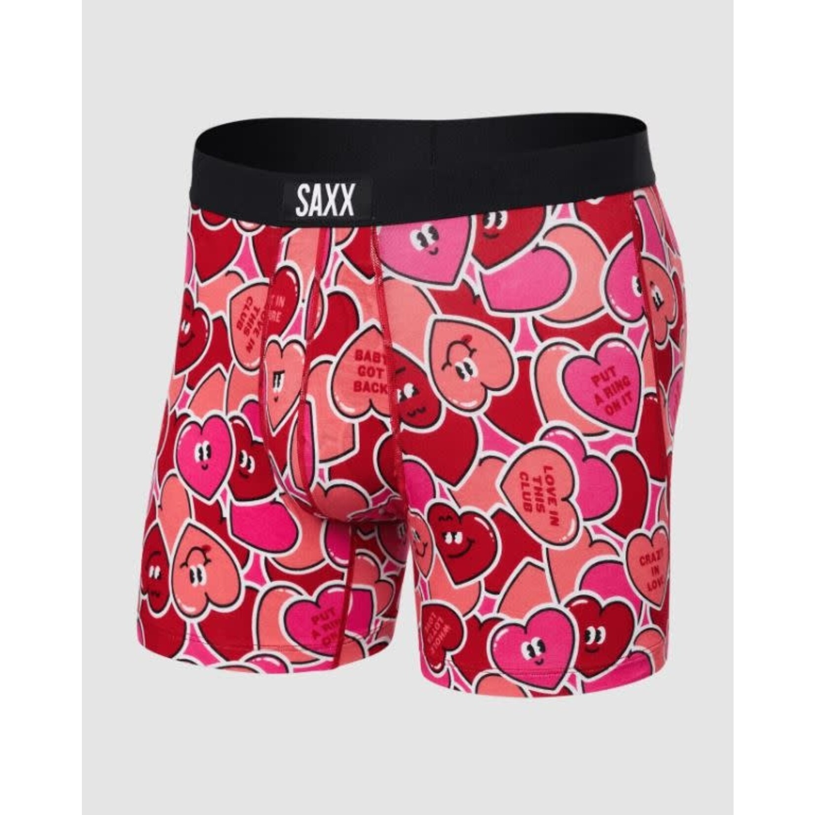 SAXX Vibe Boxer Brief Whole Lotta Love Red