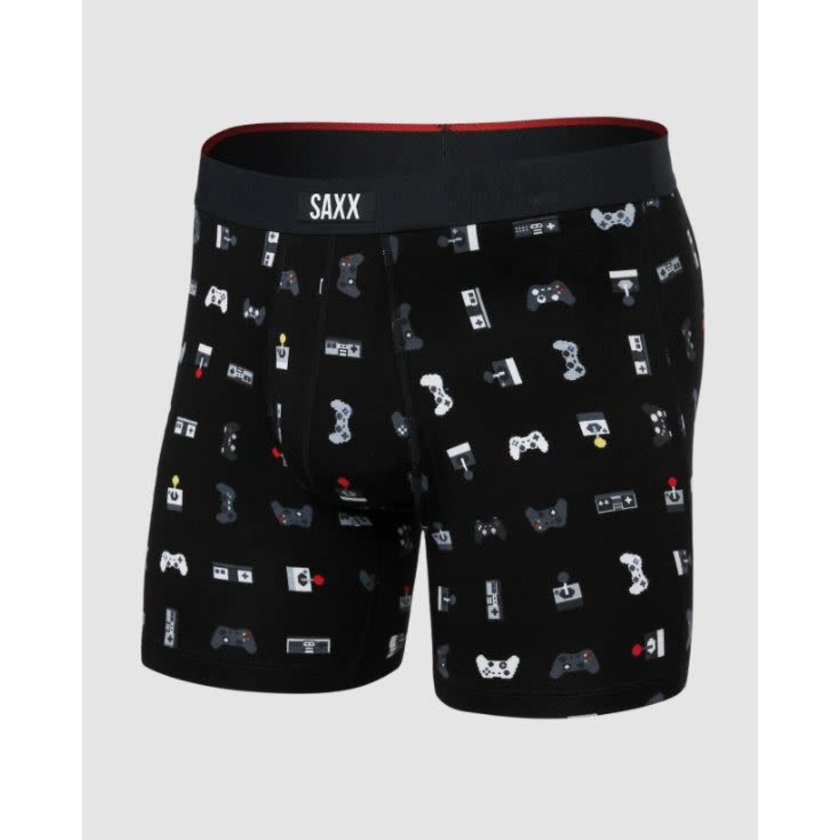 SAXX Vibe Xtra Boxer Brief Gamer Black