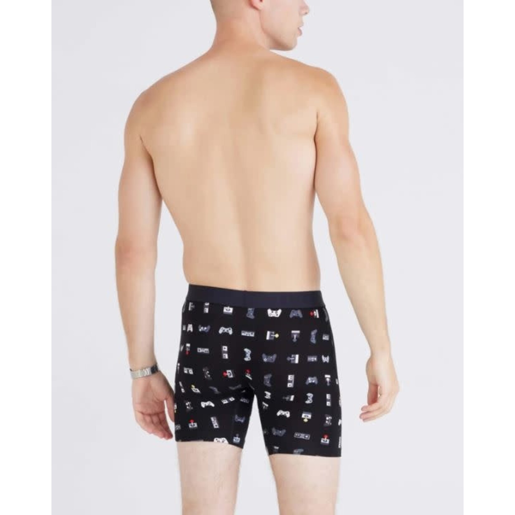 SAXX Vibe Xtra Boxer Brief Gamer Black