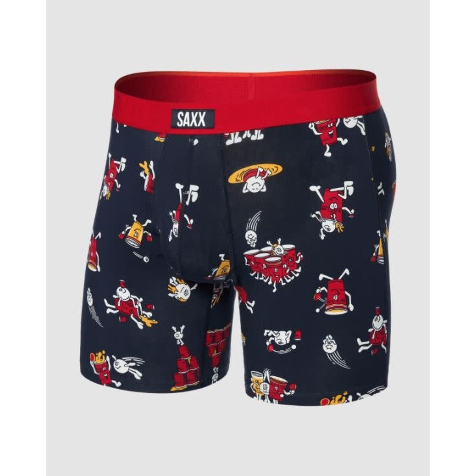 SAXX Vibe Xtra Boxer Brief Party Foul Dark Ink