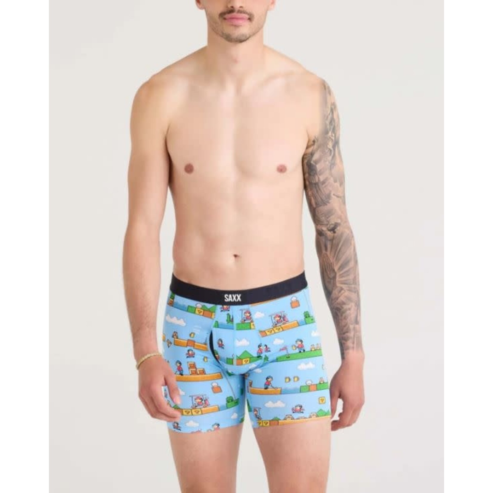 SAXX Vibe Xtra Boxer Brief Out Of Bounds Blue