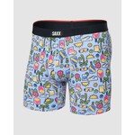 SAXX Vibe Xtra Boxer Brief Pickleball Paradise Blue