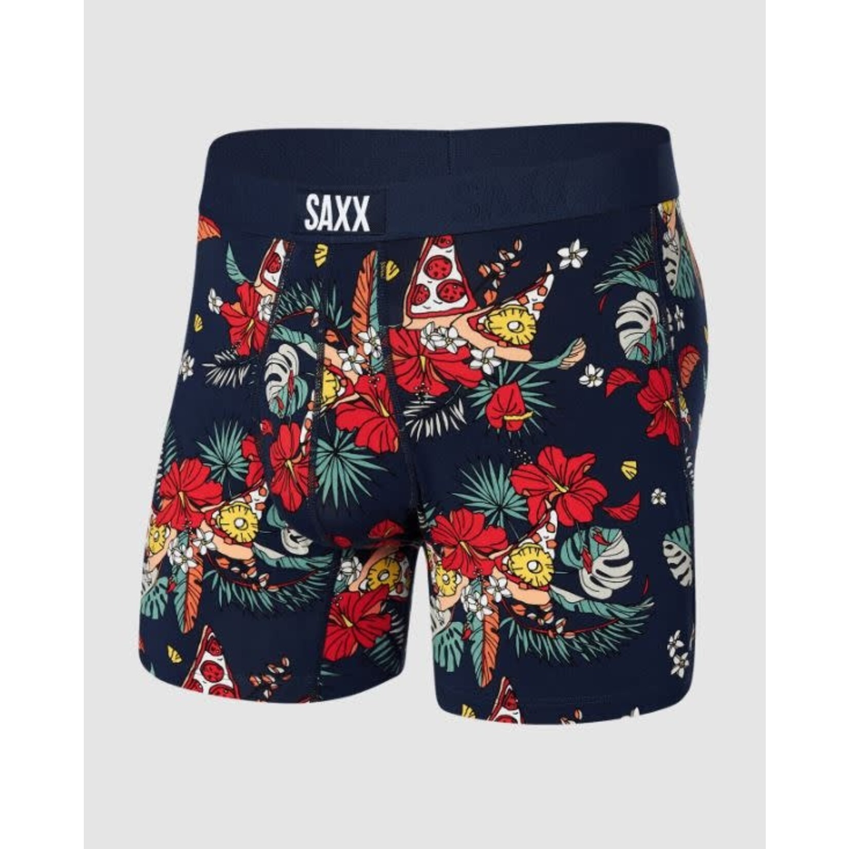 SAXX Ultra Boxer Brief Hawaiian Pizza Navy