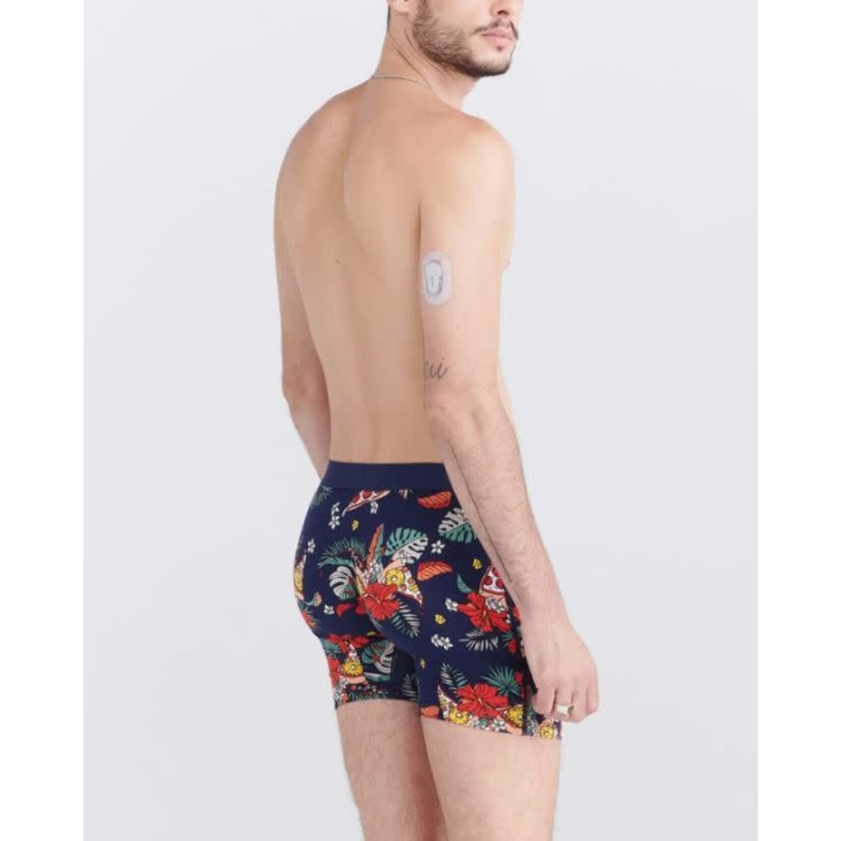 SAXX Ultra Boxer Brief Hawaiian Pizza Navy