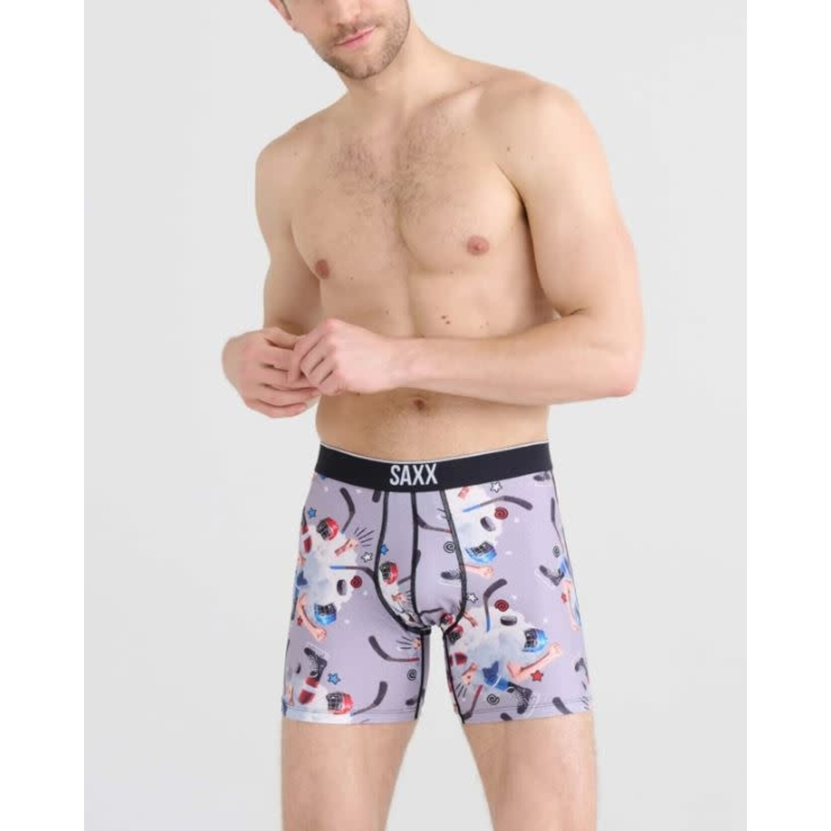 SAXX Volt Boxer Brief Timeout Grey